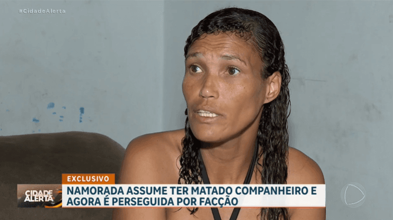 Mulher confessa crime e atualmente é perseguida (Foto: Divulgação) Mulher confessa crime e atualmente é perseguida (Foto: Divulgação)