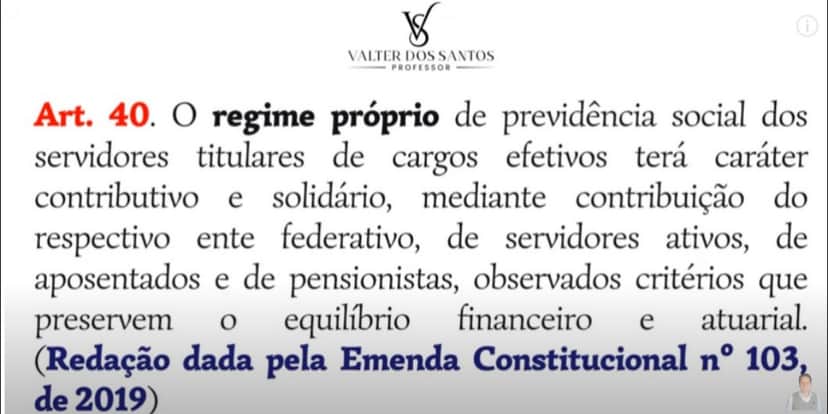Emenda do regime próprio da previdência social (Foto: Reprodução/Valter dos Santos) Emenda do regime próprio da previdência social (Foto: Reprodução/Valter dos Santos)