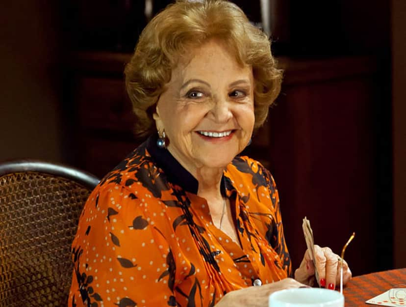 Eva Todor como Dona Cidinha, em Caminho das Índias (Reprodução/Internet)