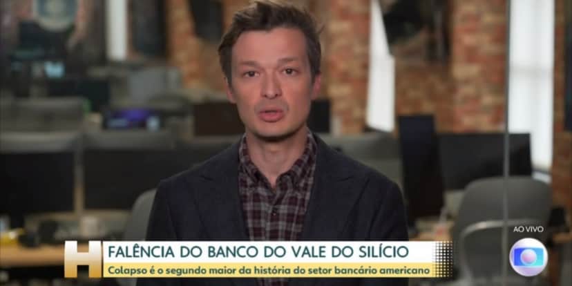 Repórter Felipe Santana explicou falência no "Jornal Hoje" (Foto: Reprodução/TV Globo) Repórter Felipe Santana explicou falência no "Jornal Hoje" (Foto: Reprodução/TV Globo)