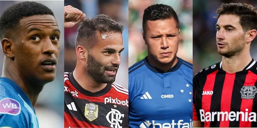 Robert Renan, Thiago Maia , Marlon, Lucas Alario - (Foto: Reprodução / Internet) Robert Renan, Thiago Maia , Marlon, Lucas Alario - (Foto: Reprodução / Internet)