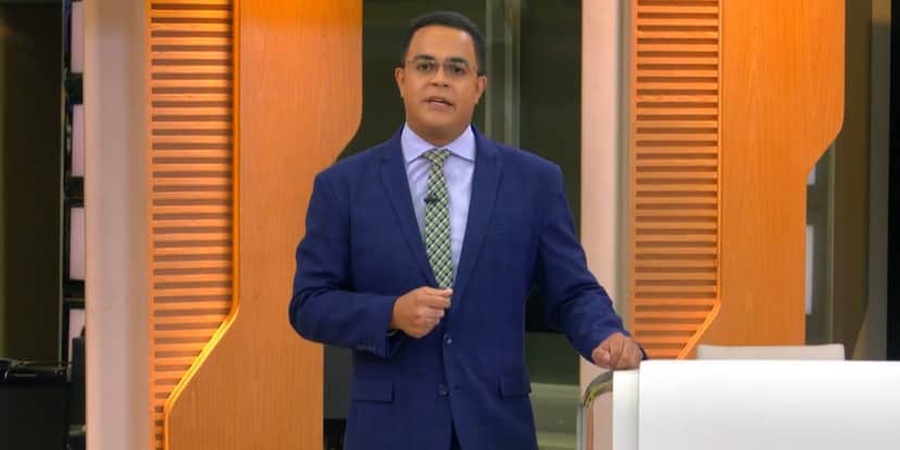 Marcelo Pereira substitui Roberto Kovalick no "Hora 1" (Foto: Reprodução/TV Globo) Marcelo Pereira substitui Roberto Kovalick no "Hora 1" (Foto: Reprodução/TV Globo)