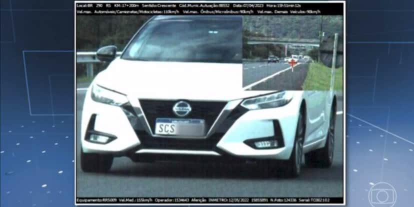 Motoristas estrangeiros infratores no Brasil (Foto: Reprodução/TV Globo)