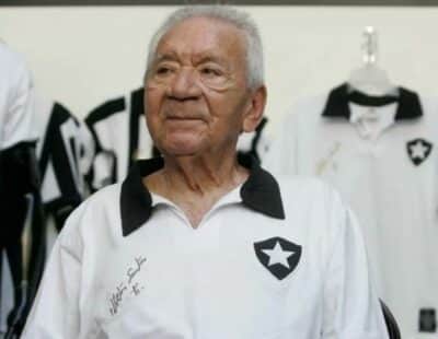 Ídolo do Botafogo, Nilton Santos faria 95 anos (Foto: Reprodução / Internet) Ídolo do Botafogo, Nilton Santos faria 95 anos (Foto: Reprodução / Internet)