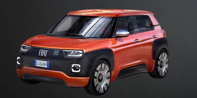 Essa é a projeção do Fiat Panda de 2024 (Reprodução: Motor1) Essa é a projeção do Fiat Panda de 2024 (Reprodução: Motor1)