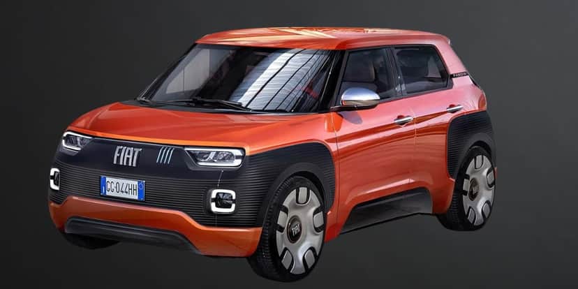 Essa é a projeção do Fiat Panda de 2024 (Reprodução: Motor1) Essa é a projeção do Fiat Panda de 2024 (Reprodução: Motor1)