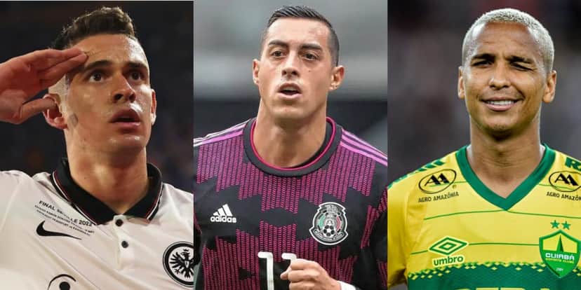 Rafael Borré, Rogelio Funes Mori e Deyverson: 3 reforços que podem chegar ao Grêmio - Foto: Montagem/TV FOCO Rafael Borré, Rogelio Funes Mori e Deyverson: 3 reforços que podem chegar ao Grêmio - Foto: Montagem/TV FOCO