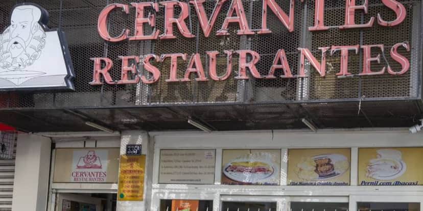 Restaurante Cervantes de Copacabana (Reprodução: Internet) Restaurante Cervantes de Copacabana (Reprodução: Internet)