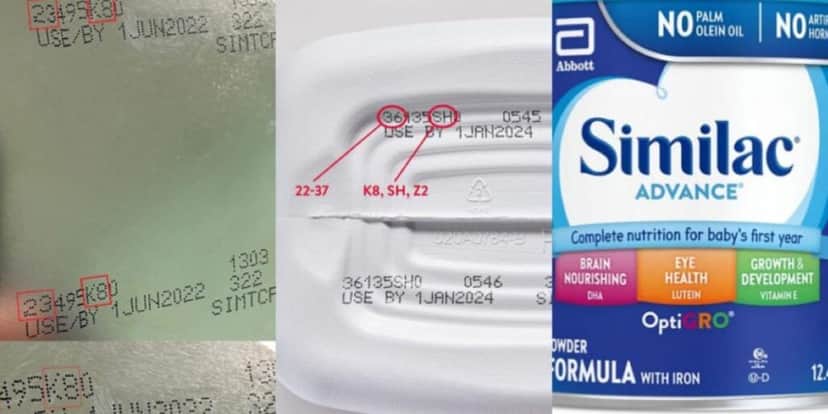 Similac é uma das marcas que foi atingida pela bactéria, na época (Reprodução: Internet) Similac é uma das marcas que foi atingida pela bactéria, na época (Reprodução: Internet)