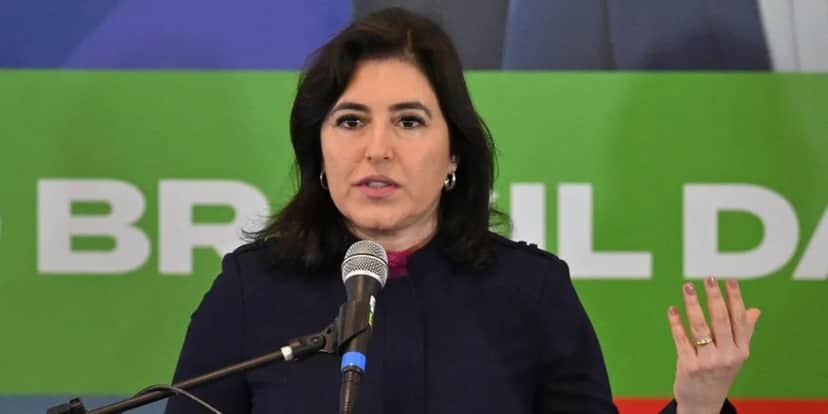 Simone Tebet quer acabar com fraudes no INSS (Reprodução: NELSON ALMEIDA / AFP) Simone Tebet quer acabar com fraudes no INSS (Reprodução: NELSON ALMEIDA / AFP)