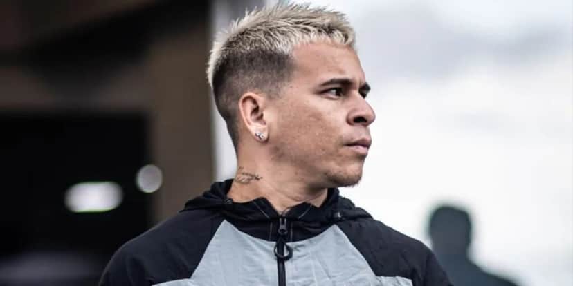 O jogador de futebol, Soteldo (Foto: Raul Baretta/Santos)
