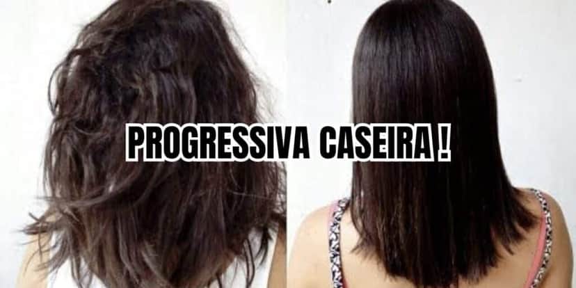 Receita de progressiva caseira (Reprodução/Montagem TV Foco) Receita de progressiva caseira (Reprodução/Montagem TV Foco)