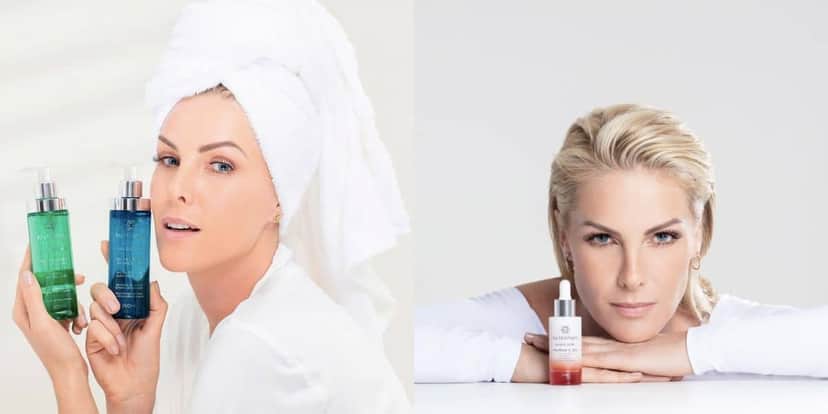 Linha de Skin Care Ana Hickmann Beauty (Reprodução/Internet) Linha de Skin Care Ana Hickmann Beauty (Reprodução/Internet)