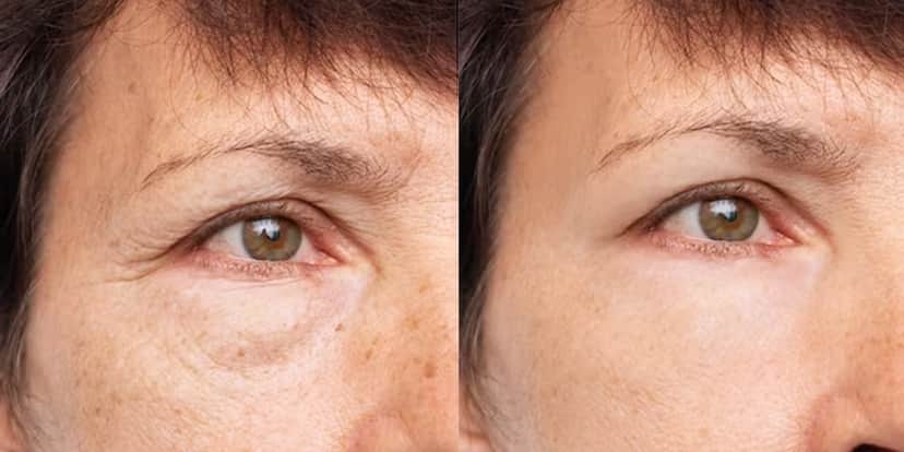 Antes e depois das rugas (Foto: Reprodução, Freepik) Antes e depois das rugas (Foto: Reprodução, Freepik)