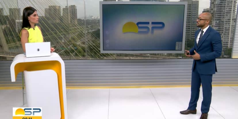 Bom Dia SP vai ao ar na Globo se segunda à sexta-feira, das 6h até às 8h30 (Reprodução: Globo) Bom Dia SP vai ao ar na Globo se segunda à sexta-feira, das 6h até às 8h30 (Reprodução: Globo)