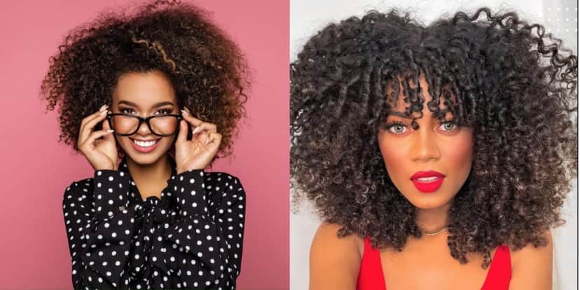Cabelo afro em camadas (Foto: Reprodução/ Internet) Cabelo afro em camadas (Foto: Reprodução/ Internet)