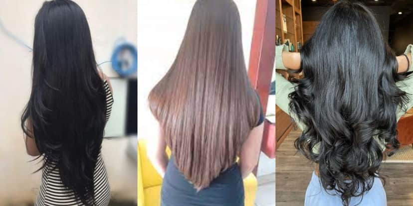 Cabelo com ponta em V (Foto: Reprodução/ Internet) Cabelo com ponta em V (Foto: Reprodução/ Internet)