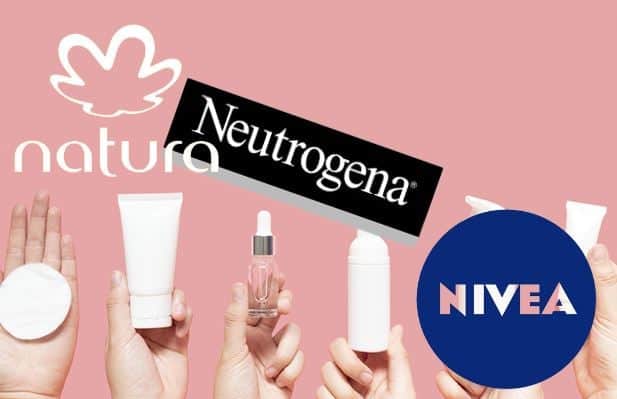 Produtos da Natura, Nívea e Neutrogena prometem trazer rejuvenescimento e hidratação a pele (Foto Reprodução/Montagem/Lennita/Tv Foco) Produtos da Natura, Nívea e Neutrogena prometem trazer rejuvenescimento e hidratação a pele (Foto Reprodução/Montagem/Lennita/Tv Foco)