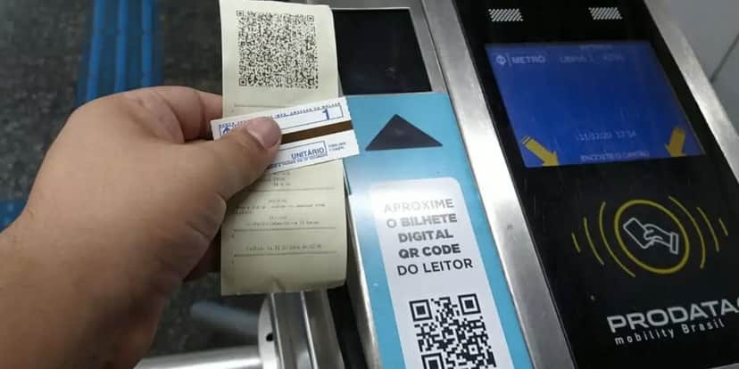 Catraca do metrô (Foto: Reprodução / Internet) Catraca do metrô (Foto: Reprodução / Internet)