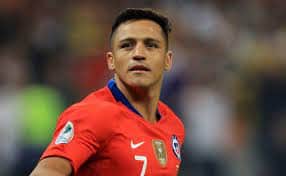Jogador Alexis Sánchez - Foto Internet Jogador Alexis Sánchez - Foto Internet
