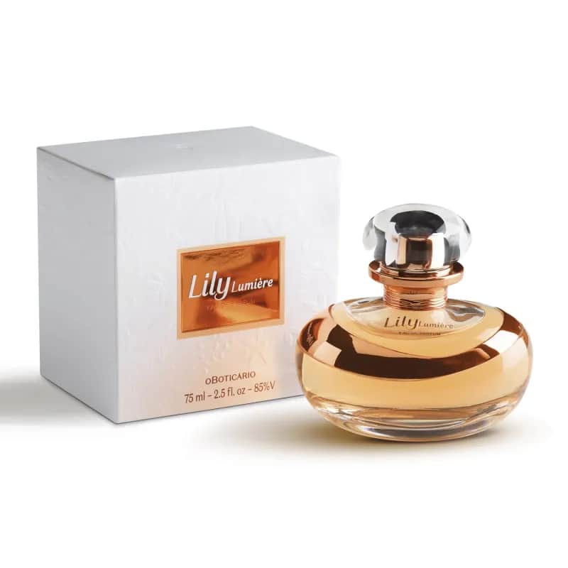 Lily Lumière Eau de Parfum de O Boticário (Foto: Reprodução/ Internet) Lily Lumière Eau de Parfum de O Boticário (Foto: Reprodução/ Internet)