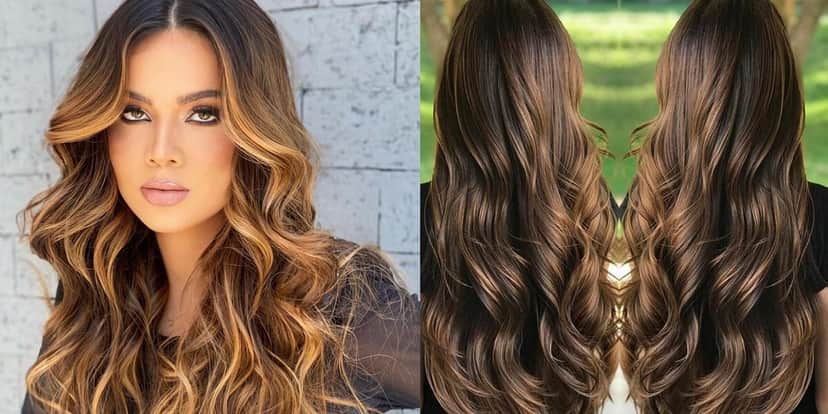 Mechas californianas e Castanho amêndoa (Foto: Reprodução, Blog Abeleza) Mechas californianas e Castanho amêndoa (Foto: Reprodução, Blog Abeleza)