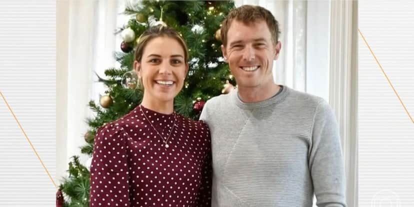 Melissa Hoskins e Rohan Dennis (Foto: Reprodução / Globo) Melissa Hoskins e Rohan Dennis (Foto: Reprodução / Globo)