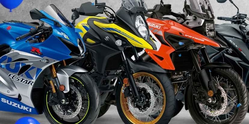 Motos Suzuki (Foto: Reprodução, MOTOO) Motos Suzuki (Foto: Reprodução, MOTOO)