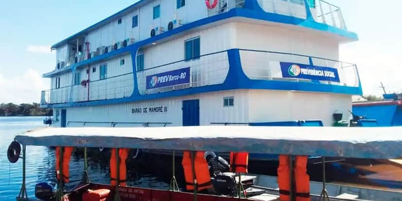 PREVBarcos atende comunicados onde não há a agência (Foto: Reprodução - INSS)