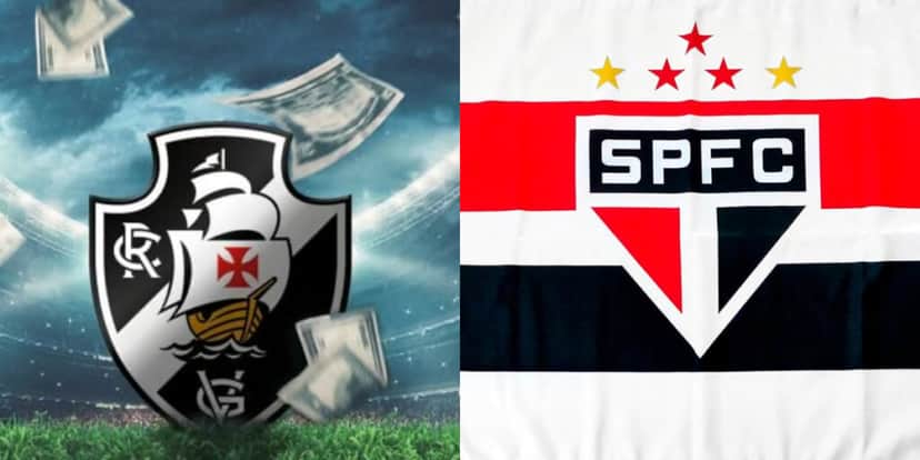 Vasco e São Paulo fizeram negócio (Foto: Divulgação) Vasco e São Paulo fizeram negócio (Foto: Divulgação)