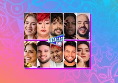 Mesacast BBB estreia no reality com dez nomes no elenco (Foto: Reprodução / Gshow) Mesacast BBB estreia no reality com dez nomes no elenco (Foto: Reprodução / Gshow)