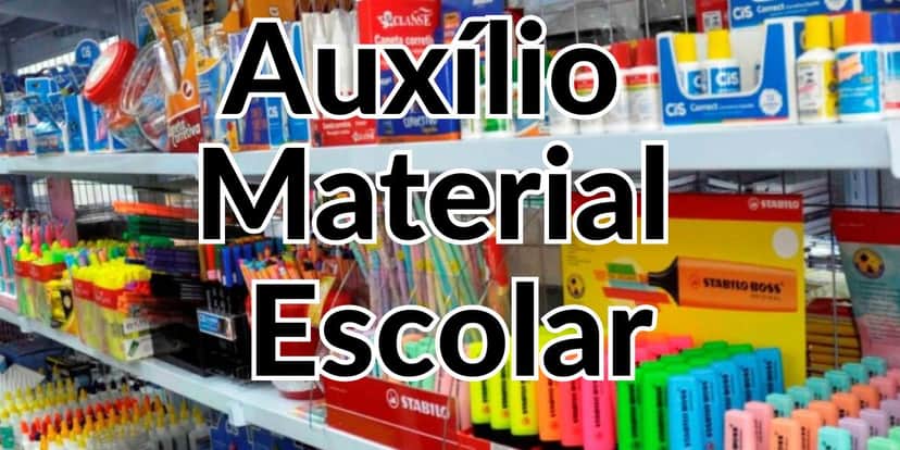 Auxílio Material Escolar para várias regiões do Brasil (Reprodução: Montagem TV Foco) Auxílio Material Escolar para várias regiões do Brasil (Reprodução: Montagem TV Foco)