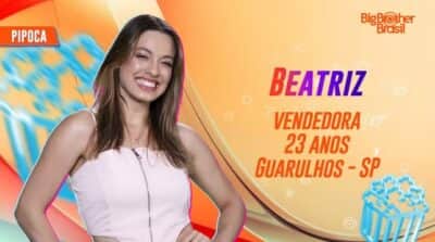 Beatriz é mais um nome confirmado no reality (Foto: Reprodução / Globo) Beatriz é mais um nome confirmado no reality (Foto: Reprodução / Globo)