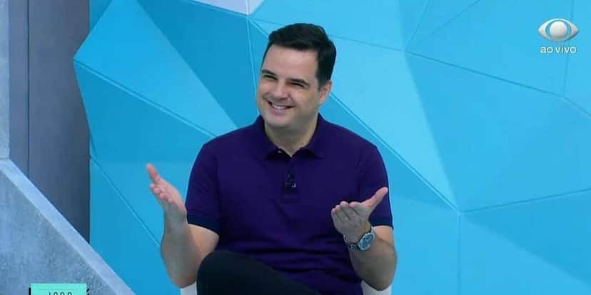 Chico Garcia está sendo o parceiro de Renata Fan (Reprodução: Band) Chico Garcia está sendo o parceiro de Renata Fan (Reprodução: Band)