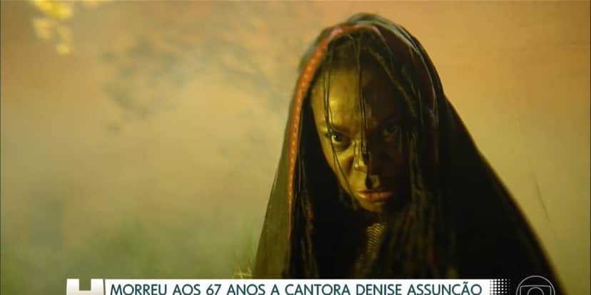 Denise Assunção participou de uma minissérie (Reprodução: Globo) Denise Assunção participou de uma minissérie (Reprodução: Globo)
