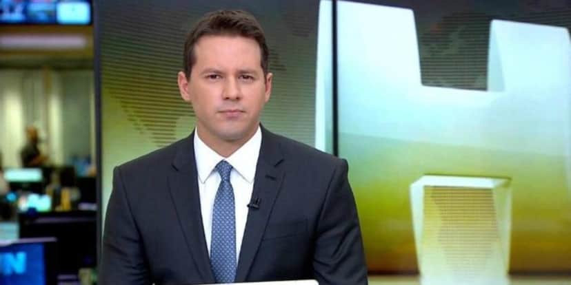 Dony de Nuccio assumiu o comando do Jornal Hoje em 2017 (Reprodução: Globo)