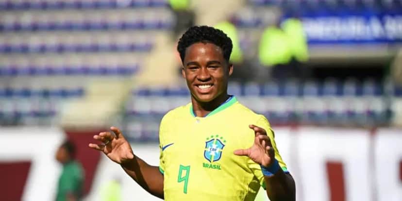 Endrick marcou o gol da vitória contra a Bolívia ontem (Reprodução: Internet) Endrick marcou o gol da vitória contra a Bolívia ontem (Reprodução: Internet)
