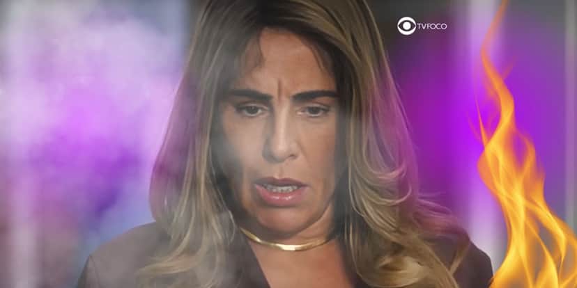 Irene (Gloria Pires) em Terra e Paixão (Foto: Reprodução / Globo / Montagem TV Foco) Irene (Gloria Pires) em Terra e Paixão (Foto: Reprodução / Globo / Montagem TV Foco)