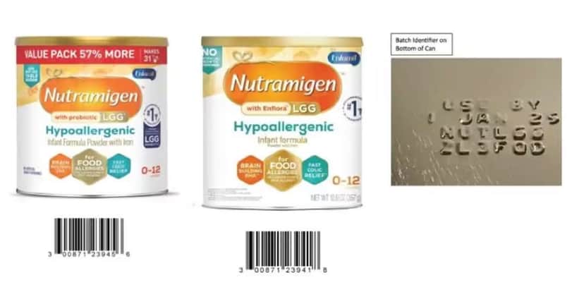 Fórmula infantil em pó Nutramigen LGG (Foto: Reprodução, O Tempo) Fórmula infantil em pó Nutramigen LGG (Foto: Reprodução, O Tempo)