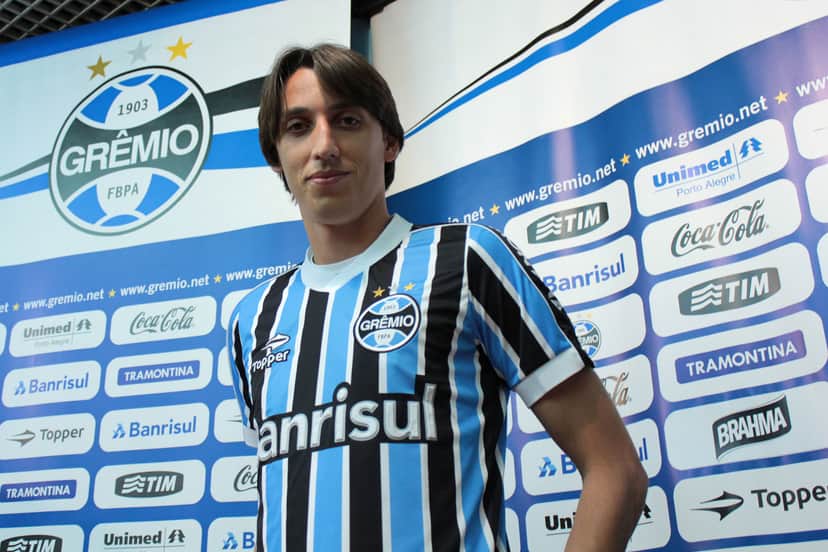 Jogador Geromel (Foto: Wesley Santos) Jogador Geromel (Foto: Wesley Santos)