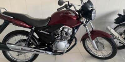Honda CG 150 é um dos modelos da montadora, na lista (Reprodução: Internet) Honda CG 150 é um dos modelos da montadora, na lista (Reprodução: Internet)