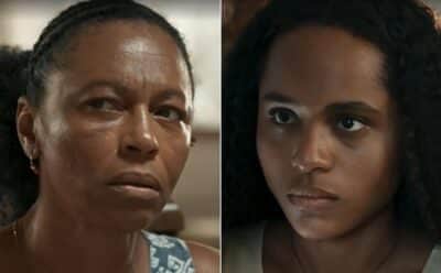 Inácia (Edvana Carvalho) e Maria Santa (Duda Santos) em Renascer (Foto: Reprodução / Globo) Inácia (Edvana Carvalho) e Maria Santa (Duda Santos) em Renascer (Foto: Reprodução / Globo)