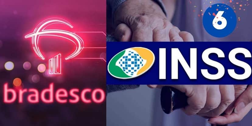 Logo do Bradesco e Meu INSS (Foto: Reprodução / Internet) Logo do Bradesco e Meu INSS (Foto: Reprodução / Internet)