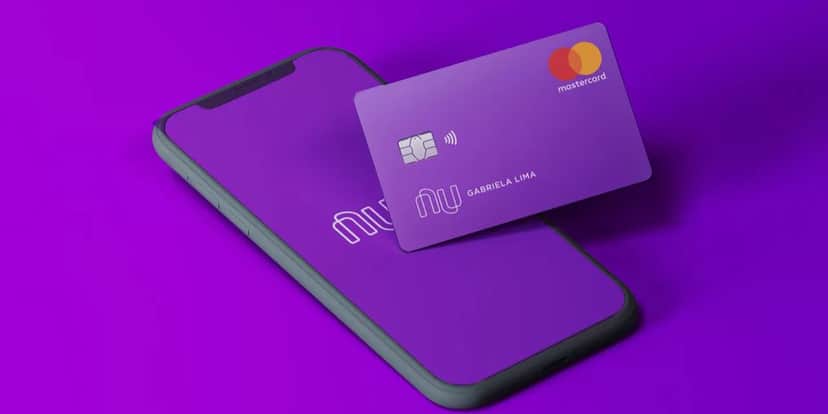 Nubank é um dos principais bancos digitais do país (Reprodução: Internet)