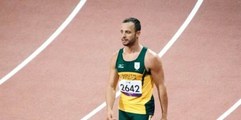 Oscar Pistorius, César Tralli Oscar Pistorius, César Tralli