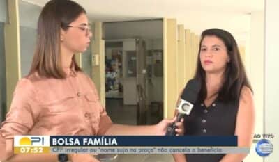 Tatiana Gualberto, gerente de transferências de renda e benefícios da SASC em entrevista ao Bom Dia Piauí (Foto: Reprodução / Globo) Tatiana Gualberto, gerente de transferências de renda e benefícios da SASC em entrevista ao Bom Dia Piauí (Foto: Reprodução / Globo)