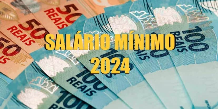 Salário mínimo de 2024 é de R$1.412 (Reprodução: Internet) Salário mínimo de 2024 é de R$1.412 (Reprodução: Internet)