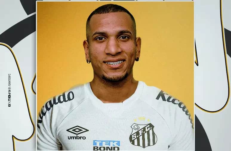 Rómulo Otero foi anunciado no Santos (Foto: Divulgação)