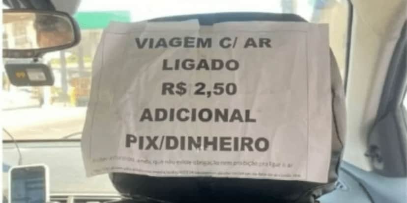 É proibido cobrar pelo uso do ar-condicionado (Reprodução: Internet) É proibido cobrar pelo uso do ar-condicionado (Reprodução: Internet)