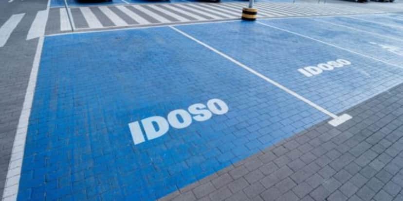 Vagas exclusivas para os idosos (Reprodução: Internet)